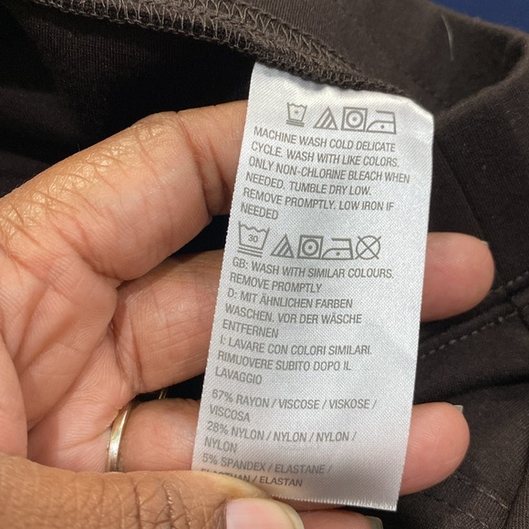 Susan Graver Ponte knit straight leg pull on pants size MP lot/5 A297711 - Picture 14 of 14